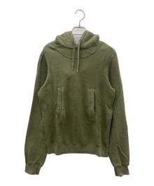 NEIL BARRETT（ニールバレット）の古着「プルオーバーパーカー」｜グリーン