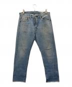 orSlowオアスロウ）の古着「107デニムパンツ」｜インディゴ