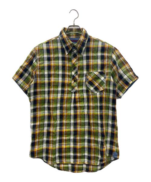 BLUE BLUE（ブルーブルー）BLUE BLUE (ブルーブルー) 半袖シャツ マルチカラー サイズ:SIZE SIZE 3の古着・服飾アイテム