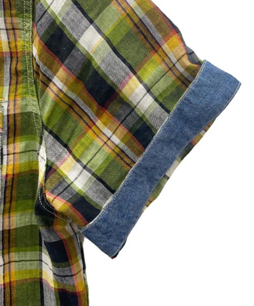 BLUE BLUE（ブルーブルー）BLUE BLUE (ブルーブルー) 半袖シャツ マルチカラー サイズ:SIZE SIZE 3の古着・服飾アイテム