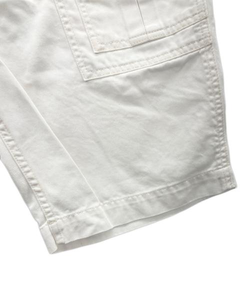 Engineered Garments（エンジニアドガーメンツ）Engineered Garments (エンジニアド ガーメンツ) ハーフパンツ ホワイト サイズ:SIZE 81cm (W32)の古着・服飾アイテム