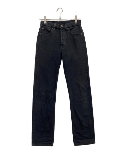 LEVI'S（リーバイス）LEVI'S (リーバイス) 501後染めブラックデニム ブラック サイズ:27の古着・服飾アイテム