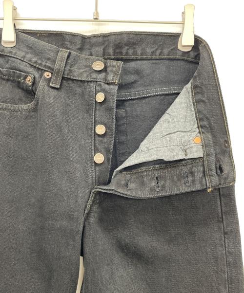 LEVI'S（リーバイス）LEVI'S (リーバイス) 501後染めブラックデニム ブラック サイズ:27の古着・服飾アイテム