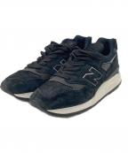 NEW BALANCEニューバランス）の古着「スニーカー M998TCB」｜ブラック