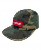 SUPREMEシュプリーム）の古着「Camo Wool Camp Cap」｜オリーブ