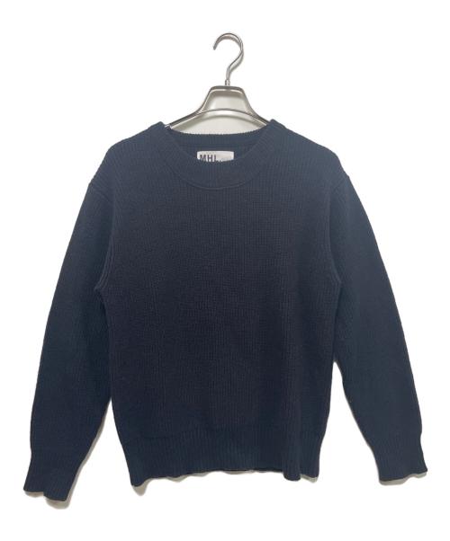 MHL（エムエイチエル）MHL (エムエイチエル) ニット ネイビー サイズ:Mの古着・服飾アイテム