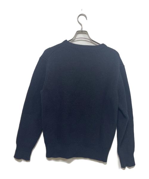 MHL（エムエイチエル）MHL (エムエイチエル) ニット ネイビー サイズ:Mの古着・服飾アイテム
