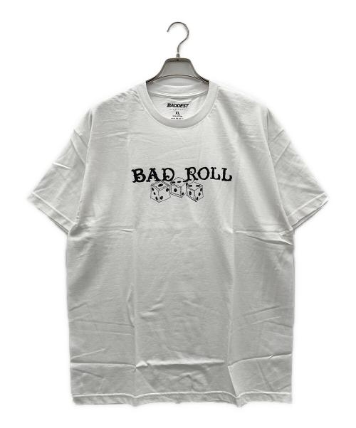 BADDEST SKATESHOP（バデスト スケート ショップ）BADDEST SKATESHOP (バデスト スケート ショップ) Tシャツ ホワイト サイズ:XLの古着・服飾アイテム