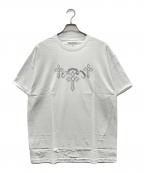 BADDEST SKATESHOPバデスト スケート ショップ）の古着「Tシャツ」｜ホワイト