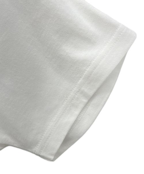 THE FLATS（ザ フラッツ）THE FLATS (ザ フラッツ) CUT OFF BACK T ホワイト サイズ:Fの古着・服飾アイテム