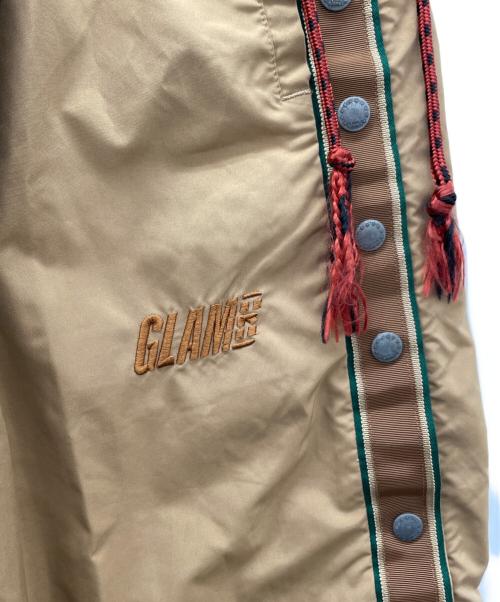 glamp（グランプ）glamp (グランプ) Side open warm up pants カーキ サイズ:Mの古着・服飾アイテム