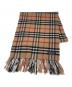 Burberry's（バーバリーズ）の古着「ノバチェックマフラー」｜ブラウン