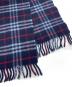 Burberry's (バーバリーズ) ノバチェックマフラー ネイビー：4000円