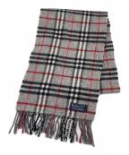 Burberry'sバーバリー）の古着「ノバチェックマフラー」｜グレー