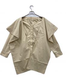 styling/（スタイリング）の古着「長袖ブラウス」｜ベージュ