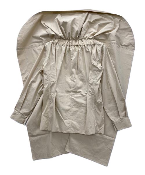 styling/（スタイリング）styling/ (スタイリング) 長袖ブラウス ベージュ サイズ:Freeの古着・服飾アイテム