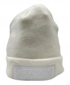 SUPREME×New Eraシュプリーム×ニューエラ）の古着「Box Logo Beanie」｜ホワイト