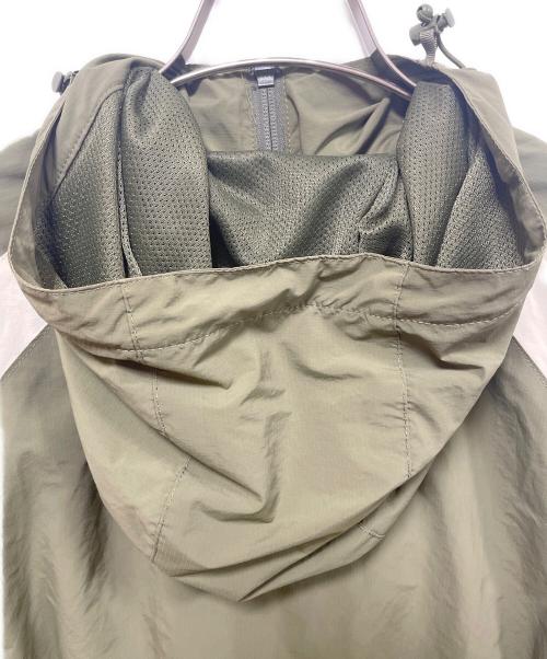 SUPREME（シュプリーム）SUPREME (シュプリーム) Paneled Half Zip Pullover カーキ×ネイビー サイズ:Mの古着・服飾アイテム