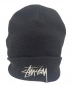 NIKE×stussyナイキ×ステューシー）の古着「Cuff Beanie ビーニーニットキャップ」｜ブラック