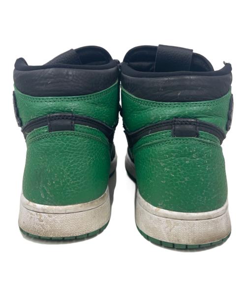NIKE（ナイキ）NIKE (ナイキ) Nike Air Jordan 1 Retro High OG ブラック×グリーン サイズ:26の古着・服飾アイテム