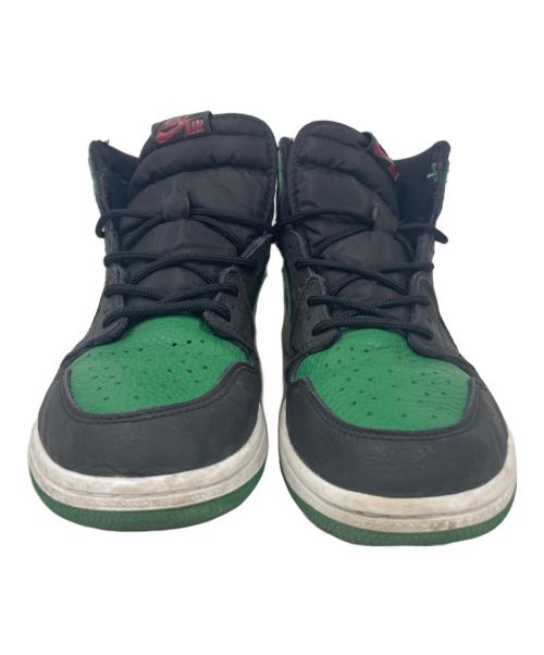 NIKE（ナイキ）NIKE (ナイキ) Nike Air Jordan 1 Retro High OG ブラック×グリーン サイズ:26の古着・服飾アイテム