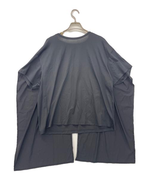 LE PHIL（ル フィル）LE PHIL (ル フィル) ポンチカットソー ブラック サイズ:freeの古着・服飾アイテム