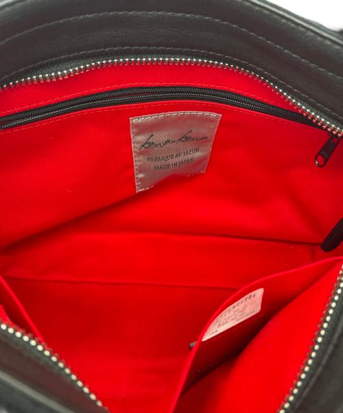 kawa-kawa（カワカワ）kawa-kawa (カワカワ) ショルダーバッグ ブラックの古着・服飾アイテム