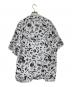 son of the cheese (（サノバチーズ）) オープンカラーシャツ ホワイト×ブラック サイズ:L：6000円