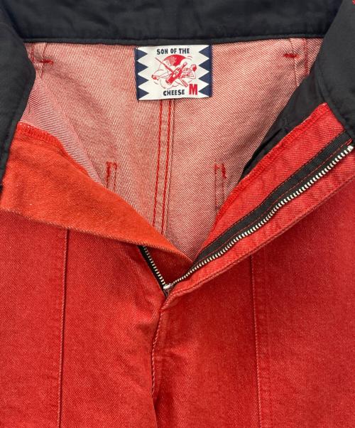 son of the cheese（（サノバチーズ））son of the cheese (（サノバチーズ）) ワークパンツ レッド サイズ:Mの古着・服飾アイテム