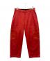 son of the cheese（（サノバチーズ））の古着「ワークパンツ」｜レッド
