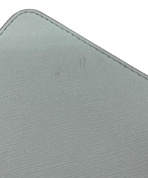 Kate Spade（ケイトスペード）Kate Spade (ケイトスペード) ラウンドファスナー財布 スカイブルーの古着・服飾アイテム