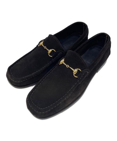 GUCCI（グッチ）GUCCI (グッチ) ローファー ブラウン サイズ:SIZE 43の古着・服飾アイテム