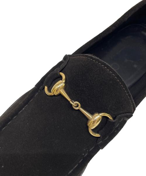 GUCCI（グッチ）GUCCI (グッチ) ローファー ブラウン サイズ:SIZE 43の古着・服飾アイテム