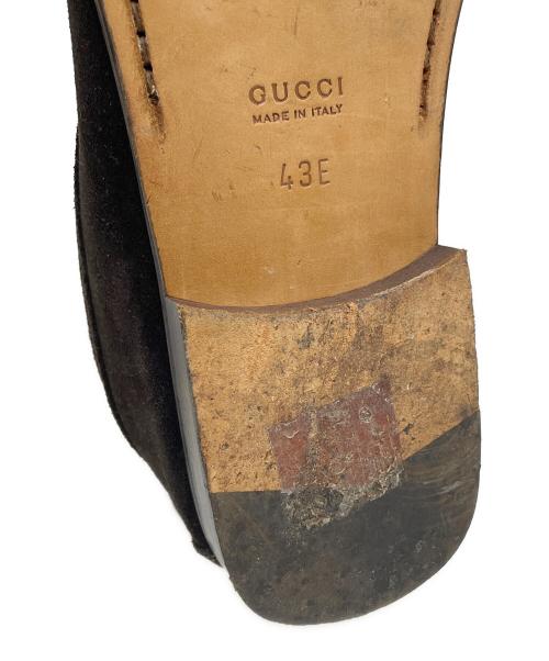 GUCCI（グッチ）GUCCI (グッチ) ローファー ブラウン サイズ:SIZE 43の古着・服飾アイテム