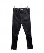 askyurselfアスクユアセルフ）の古着「デニムパンツ」｜ブラック