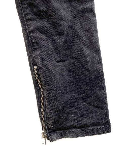 askyurself（アスクユアセルフ）askyurself (アスクユアセルフ) デニムパンツ ブラック サイズ:Mの古着・服飾アイテム