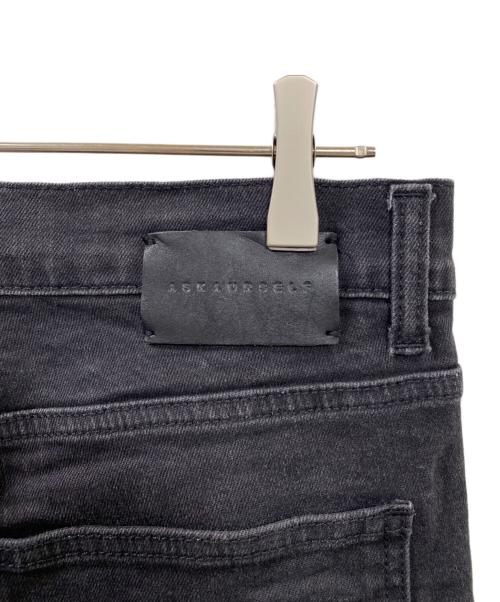 askyurself（アスクユアセルフ）askyurself (アスクユアセルフ) デニムパンツ ブラック サイズ:Mの古着・服飾アイテム