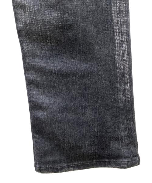 L.G.B（ルグランブルー）L.G.B (ルグランブルー) ダメージ加工デニムパンツ ブラック サイズ:SIZE 73.5cm (W29)の古着・服飾アイテム