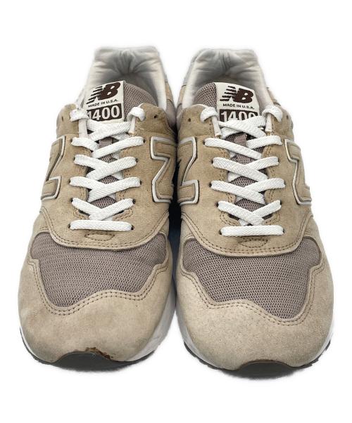 NEW BALANCE（ニューバランス）NEW BALANCE (ニューバランス) ローカットスニーカー ベージュ サイズ:28.5の古着・服飾アイテム