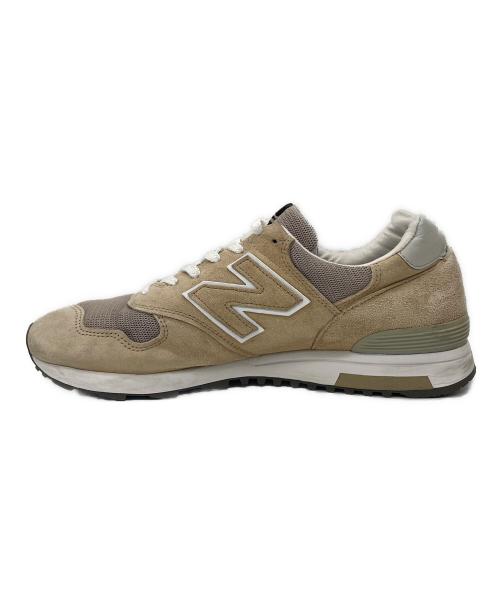NEW BALANCE（ニューバランス）NEW BALANCE (ニューバランス) ローカットスニーカー ベージュ サイズ:28.5の古着・服飾アイテム