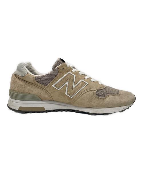 NEW BALANCE（ニューバランス）NEW BALANCE (ニューバランス) ローカットスニーカー ベージュ サイズ:28.5の古着・服飾アイテム