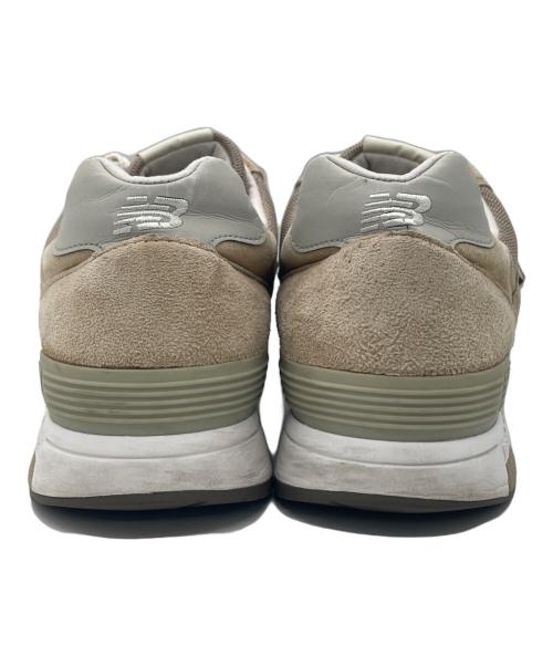 NEW BALANCE（ニューバランス）NEW BALANCE (ニューバランス) ローカットスニーカー ベージュ サイズ:28.5の古着・服飾アイテム