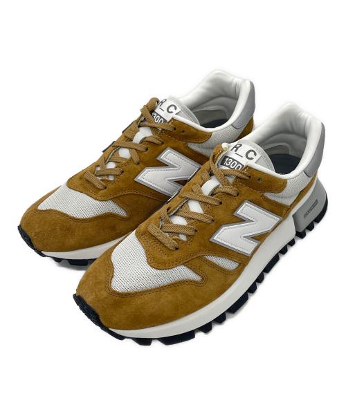 NEW BALANCE（ニューバランス）NEW BALANCE (ニューバランス) ローカットスニーカー ベージュ×グレー サイズ:28.5の古着・服飾アイテム