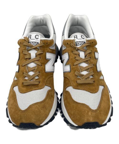 NEW BALANCE（ニューバランス）NEW BALANCE (ニューバランス) ローカットスニーカー ベージュ×グレー サイズ:28.5の古着・服飾アイテム