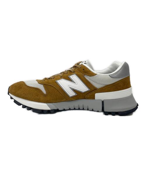 NEW BALANCE（ニューバランス）NEW BALANCE (ニューバランス) ローカットスニーカー ベージュ×グレー サイズ:28.5の古着・服飾アイテム