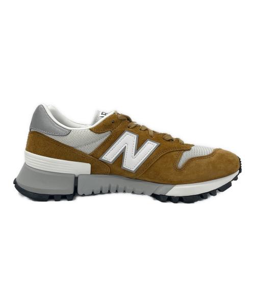 NEW BALANCE（ニューバランス）NEW BALANCE (ニューバランス) ローカットスニーカー ベージュ×グレー サイズ:28.5の古着・服飾アイテム