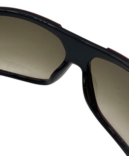 DIOR HOMME（ディオール オム）DIOR HOMME (ディオール オム) サングラス ブラック×レッドの古着・服飾アイテム