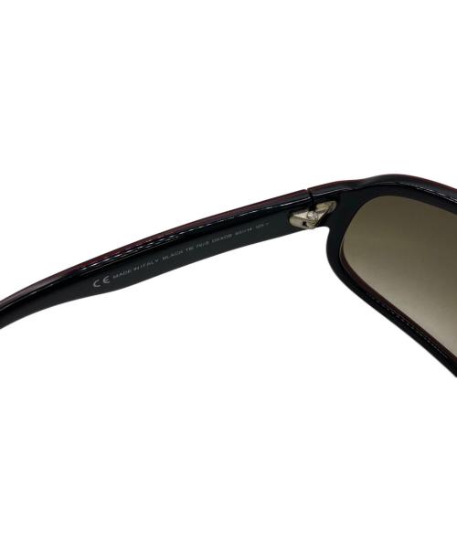 DIOR HOMME（ディオール オム）DIOR HOMME (ディオール オム) サングラス ブラック×レッドの古着・服飾アイテム