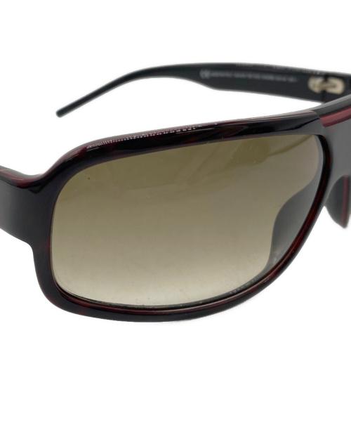 DIOR HOMME（ディオール オム）DIOR HOMME (ディオール オム) サングラス ブラック×レッドの古着・服飾アイテム