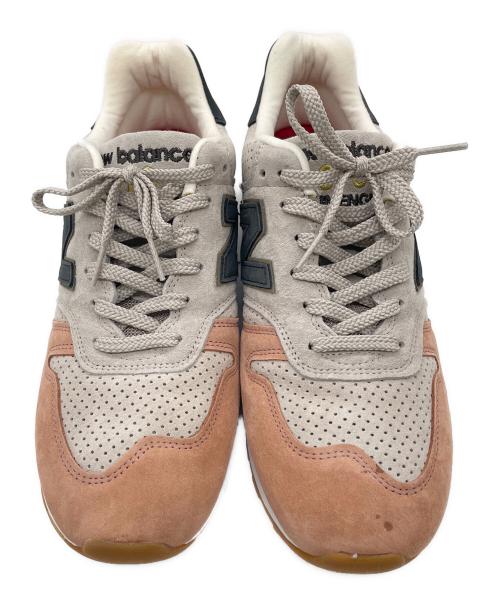 NEW BALANCE（ニューバランス）NEW BALANCE (ニューバランス) ローカットスニーカー ピンク×グレー サイズ:28.5の古着・服飾アイテム